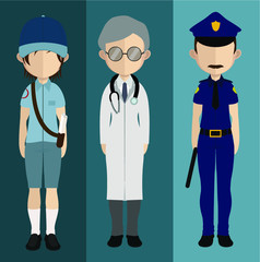 People avatar ( with full body and torso variations)