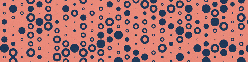 Abstract Color Halftone Dots generative art background illustration