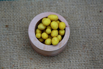 fresh hazelnut nuts texture close-up image