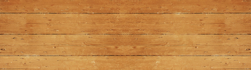 Naklejka premium old brown rustic light bright wooden texture - wood background panorama banner long 