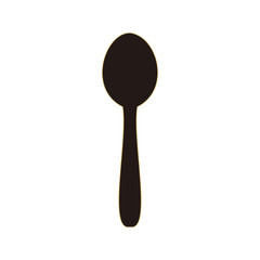 spoon icon vector illustration sign