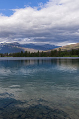 Stormy Clouds over Lac Beauvert