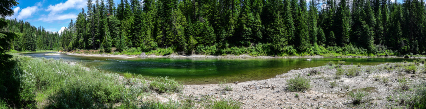 Lamb Creek In Bonner County, Idaho