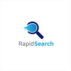 search and fire icon and logo design