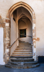 Portal am Schloss in Wittenberg