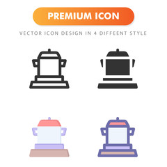 cooking icon isolated on white background. for your web site design, logo, app, UI. Vector graphics illustration and editable stroke. EPS 10.