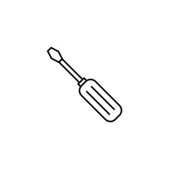 neon line tester black icon design