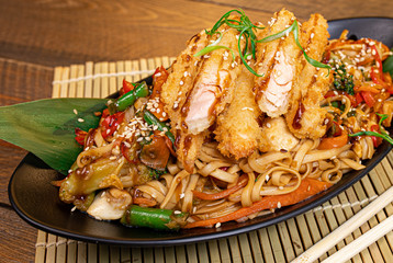 chicken noodles