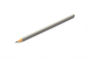  graphite pencil isolated on white background