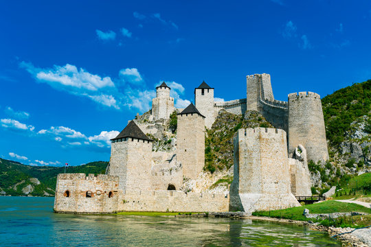 Golubac Fortress In Serbia