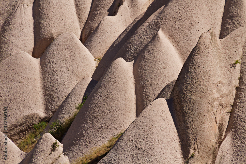 Poster Volcanic rock formations in Cappadocia, Turkey