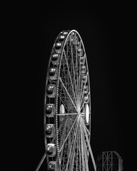 ferris wheel at night