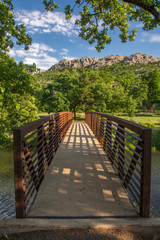 Fototapeta premium Oklahoma Footbridge