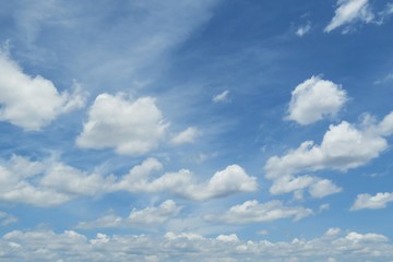Fototapeta na wymiar Beautiful sky and clouds view