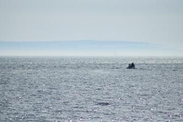 Obraz premium post lock-down boating UK