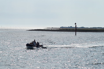 Fototapeta premium post lock-down boating UK