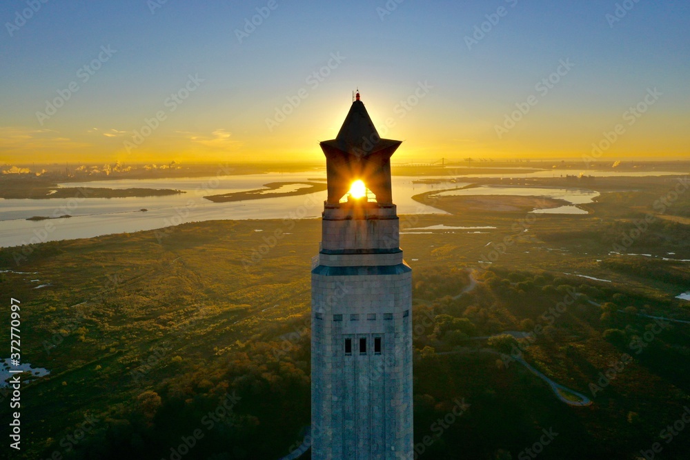 Wall mural San Jacinto Monument