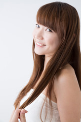 Naklejka premium ヘアケアイメージ
