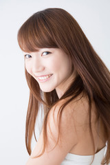 Naklejka premium ヘアケアイメージ