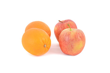 two apples to two oranges