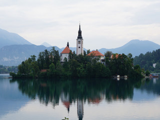 bled lake slovenia