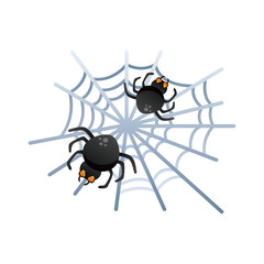 halloween spider net degradient style icon