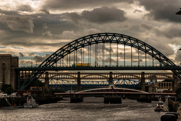 Tyne bridge in Newcastle