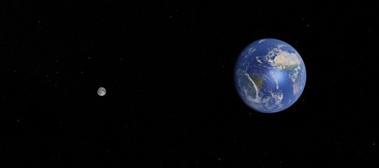 Earth Rendering 3D