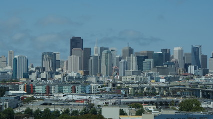 Fototapeta na wymiar San Francisco Skyline, 2008
