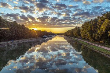Spiegelung Mittellandkanal