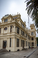 Fototapeta na wymiar ciudad historica y monumental de la Coruña en Galicia España