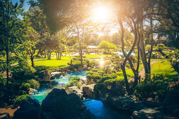 Parque Jardín del Corazón in La Serena