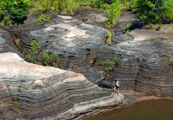 Swimming in the Arkansas Grand Canyon