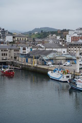 Fototapeta na wymiar Luarca, beautiful coastal village of Asturias,Spain