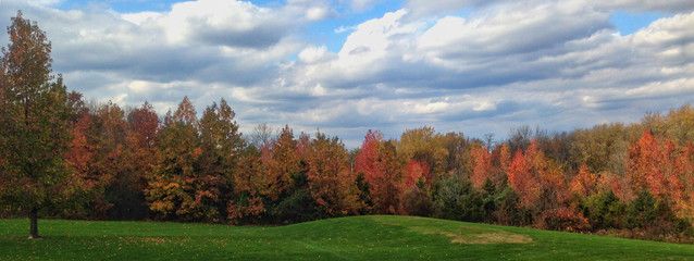 Beautiful autumn foliage in Pennsylvania