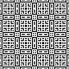 Tribe motif. Ethnic wallpaper. Ancient mosaic. Ethnical folk image. Tribal ornament. Embroidery background. Digital paper, web design, textile print, backdrop. Seamless abstract art. Vector artwork.