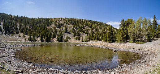 Afternoon sunny view of the Stella Lake