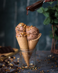 chocolate ice cream