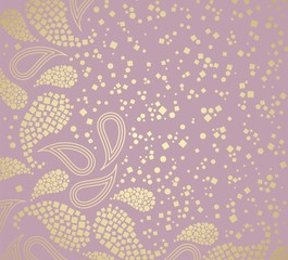 traditional paisley floral pattern , textile , Rajasthan, India	