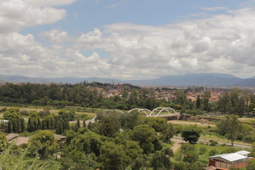 Fototapeta na wymiar Landscape of Tarija, Bolivia