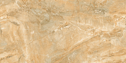 Polished brown beige marble. Real natural marble stone texture and surface background.