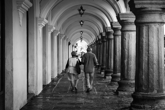 Old Parter in Antigua Guatemala