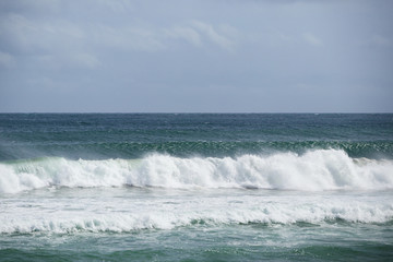 海　波　浜　素材