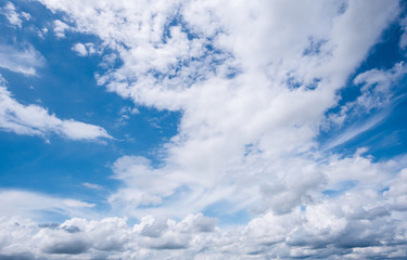 Obraz premium blue sky background.