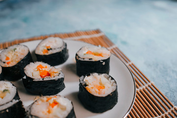 Delicious homemade sushi for everyone to enjoy 