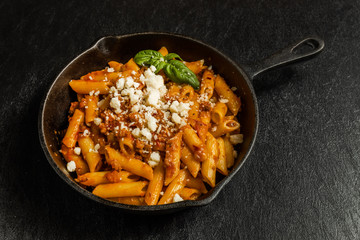 イタリア料理 ペンネ ボロネーゼ  Italian pasta Penne Bolognese