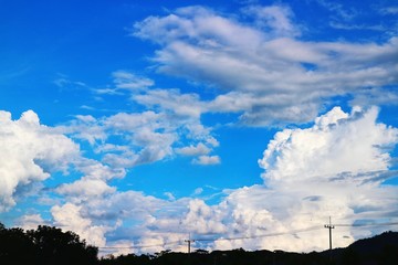 Fototapeta na wymiar clouds over the sky