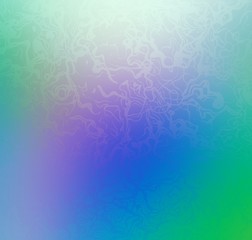 Green lilac blue gradient blurred background cover designer streaks formless pattern.