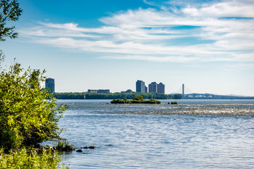 Fototapeta premium Scenic view of St. Lawrence river 