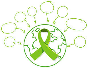 World mental health day icon